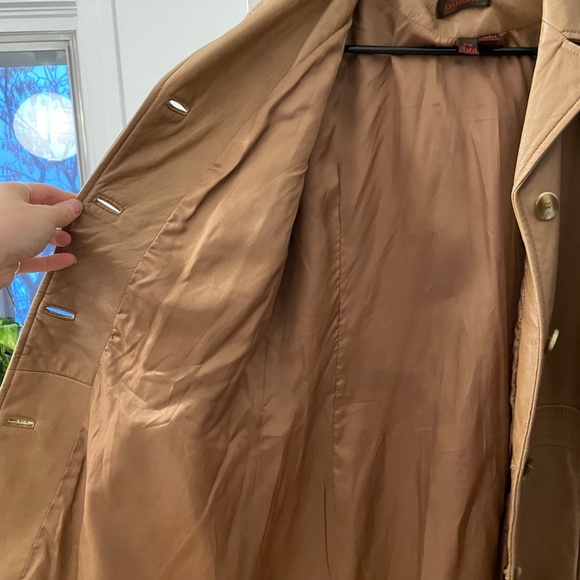 Danier Leather Brown Coat - Picture 7 of 7